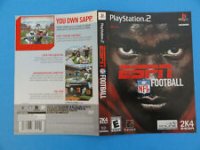 ESPN NFL Football 2K4 Playstation 2 US box art
